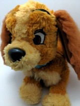 Disney Parks  Lady and the Tramp Stuffed Plush Cocker Spaniel Dog 15&quot; - £10.65 GBP
