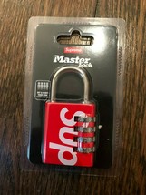 DS Supreme Master Lock Numeric Combination Locks Red SS19 IN HAND 100% Authentic - £69.91 GBP
