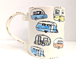 Spectrum Designz Enjoy the Journey Coffee Mug Tea Cup Camper Design Cera... - $26.97