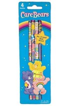 Care Bears No. 2 PENCILS pack of 4 American Greetings NEW 2007 FAB Starpoint VTG - £10.58 GBP