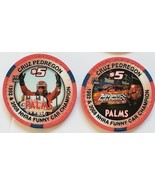 Cruz Pedregon 1992/2008 NHRA Champ $5 Palms Las Vegas Casino Chip, vintage - £8.61 GBP