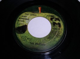 The Beatles The Long And Winding Road For You Blue 45 Rpm Record Apple Lbl 2832 - £6.38 GBP