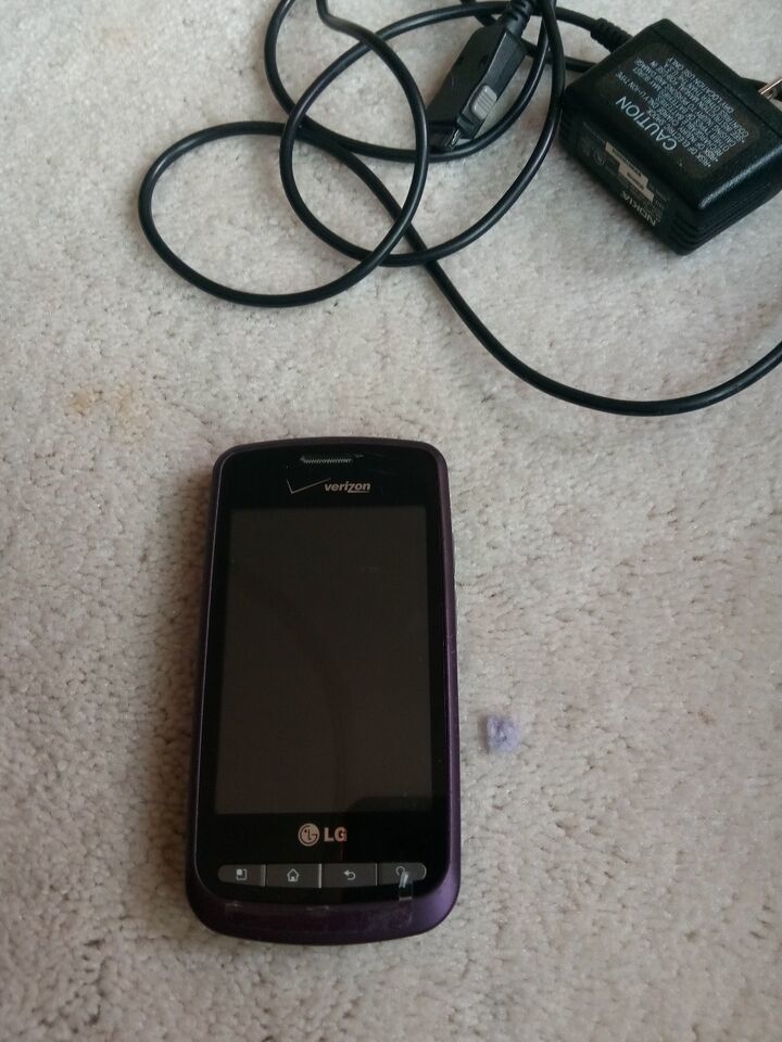 LG vortex Model LG-VS660 Verizon purple Phone - $100.04