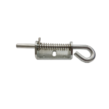 7&quot; Sliding Spring Latch Loaded Barrel Trailer Gate Pin 7/16 Pin Zinc - $13.95