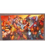 Masters Of The Universe vs Thundercats Glossy Print In Hard Plastic Sleeve - £19.65 GBP