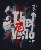 THE WHO Hard Rock Cafe Las Vegas Sig Series 27  T-Shirt Size M Tour Conc... - $28.83
