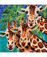 C&amp;F Home ~ Giraffe ~ 18&quot; x 18&quot; ~ Indoor/Outdoor ~ Fade Resistant ~ Pillo... - $38.36 CAD