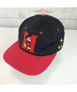 Vintage Drew Pearson Fresh Caps Mickey Mouse Cap Snapback Hat Blockhead - $19.79