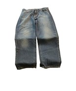 Lucky Brand Jeans Womens 14 / 32R Boy Mid Rise Relaxed Straight Medium W... - $38.64 CAD