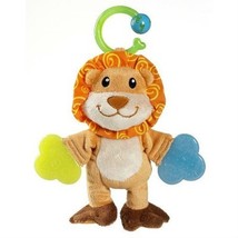 MUNCHKIN LION Baby Teether Rattle PLUSH Stuffed Toy Animal Munchkin Infant NEW!! - $11.90