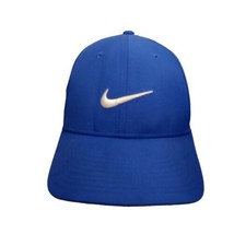 Nike Embroidered Swoosh Dri-Fit Legacy91 Baseball Cap Hat Blue Adjustabl... - $15.85