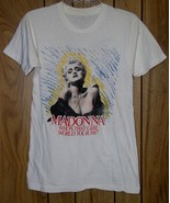 Madona Concert Tour T Shirt Who&#39;s That Girl Vintage 1987 Single Stitched - €263,05 EUR