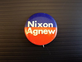 Nixon Agnew Presidential Political Pin 1968 Republican Nominee - £4.73 GBP
