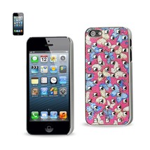 [Pack Of 2] Reiko Iphone SE/ 5S/ 5STUDDED Plating Rivets Butterflies Design C... - £15.82 GBP