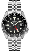 Seiko SSK001 5 Sports SKX Sports Style GMT Series Automatic Watch - £300.02 GBP