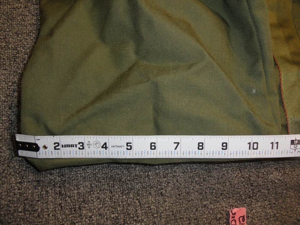 AVIATOR KIT BAG OD GREEN JUMP MASTER AIRBORNE PARATROOPER FLIGHT CREW CHIEF 6627 Item image 6