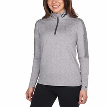 Champion Women&#39;s Plus Size XXL Gray Half Zip Pullover Sweatshirt Athleti... - $17.99