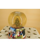PartyLite Christmas Morning Holiday Tealight Musical Snow Globe 7” Tree ... - €33,09 EUR