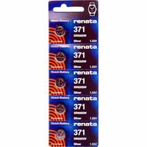 Renata #371 Silver Oxide Battery - 5 Pack - $7.23