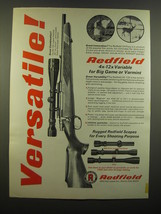 1968 Redfield Scopes Ad - Versatile - £14.48 GBP