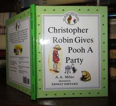 Christopher Robin Gives Pooh a Party Milne, A. A. - $2.93