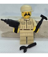 Lego Star Wars Rebel Technician Minifigure Tan Uniform with tools ~ Vintage - $16.33 CAD