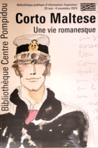 Hugo Pratt - Affiche Originale EXPOSITION- Corto Maltese - Centre POMPIDOU- 2024 - £125.63 GBP