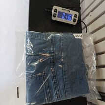 S.C. & Co Denim Skort Women's Large Blue Cotton Blend Pull On Stretch Mini Skirt image 8