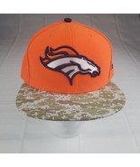 Denver Broncos NFL Salute To Service New Era 59Fifty Camo Fitted Hat Cap... - £15.56 GBP