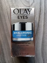 Olay Hyaluronic + Peptide 24 Eye Gel - 0.5oz - £12.54 GBP