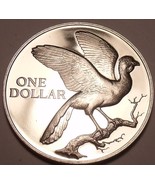 Rare Proof Trinidad &amp; Tobago 1974 Dollar~Coerico Bird~14,000 Minted~Free... - £15.20 GBP