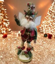 Mark Roberts Deck the Halls Fairy Small 51-76078 With Stand, Box &amp; Certi... - $1,223.53 MXN