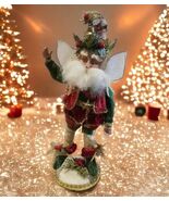 Mark Roberts Deck the Halls Fairy Small 51-76078 With Stand, Box &amp; Certi... - $1,223.53 MXN
