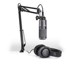 Audio-Technica AT2020USB+PK Vocal Microphone Pack for Streaming/Podcasti... - $257.99