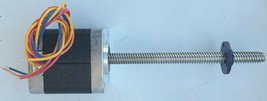 Minebea 17PM-K458-02VS Stepper Motor With Approx. 4 1/4&quot; Screw Shaft 1.8... - $29.99