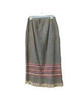 Sag Harbor Peruvian Pencil Skirt Acrylic Polyester &amp; Wool Size Petite 6 - £38.87 GBP