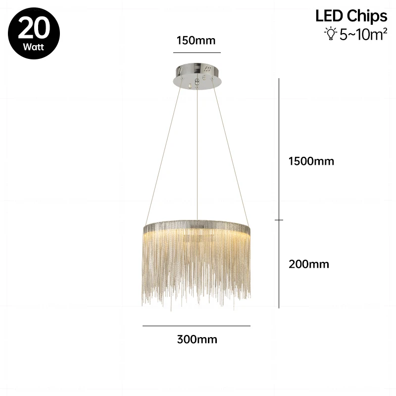 Dant lighting remote contrl dimmable led modern chrome round living room bedroom lustre thumb200