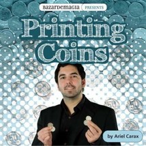 Printing Coins (Gimmick and DVD) by Ariel Carax and Bazar De Magia  - £31.52 GBP