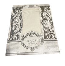 Gracile Hosiery Sheer-To-Waist Pantyhose Size Medium White Ivoire Lycra ... - $6.00