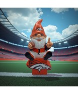 Denver Broncos NFL Forever Collectibles Gnome Logo Garden Yard Figure St... - $519.36 MXN