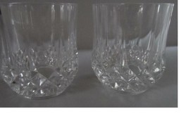 Longchamp By Cris D&#39;arques (2) Double Old Fashioned Glasses - £23.48 GBP