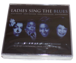 Ladies Sing The Blues  4 CD set, Holiday, Vaughan, Fitzgerald, Washington - New - £13.88 GBP
