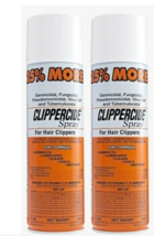 2 Cans Clippercide Cool Hair Clipper Trimmer Disinfectant Spray 15 Oz An... - $24.99