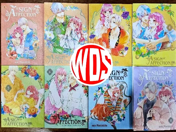 New A Sign of Affection by Suu Morishita Volume 1-8 English Comic Book DHL - £126.02 GBP