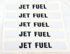 Adhesive Decal Labels 5 per Sheet “JET FUEL”    #6583 - £4.72 GBP