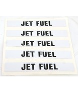 Adhesive Decal Labels 5 per Sheet “JET FUEL”    #6583 - £4.66 GBP