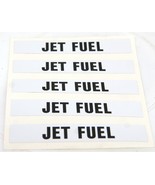 Adhesive Decal Labels 5 per Sheet “JET FUEL”    #6583 - £4.67 GBP