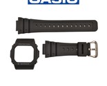 Genuine Casio G-Shock G-5600E-1 GWM-5600-1 GWM-5610-1 Black Watch band &amp;... - $44.95