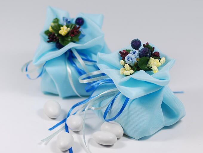 5pcs Blue Color Chocolate Gift Bags,Wedding Favor Bags,Candy Bags,Gift Bags - £4.62 GBP