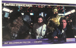 Empire Strikes Back Widevision Trading Card 1995 #43 Millennium Falcon - £1.94 GBP